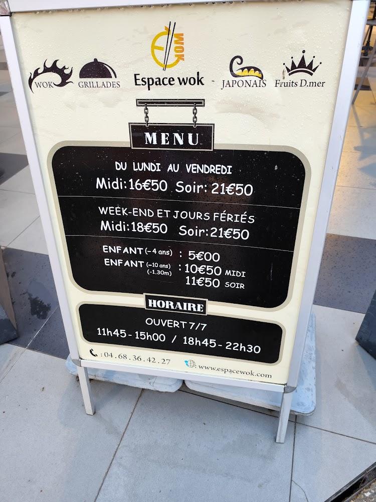 Espace Wok - Buffet Libre - Menu Image 2