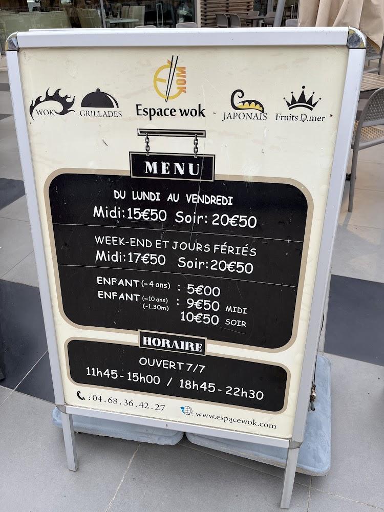 Espace Wok - Buffet Libre - Menu Image 4